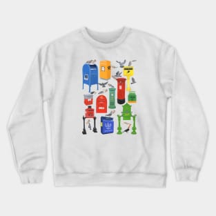 Mailboxes of the World Crewneck Sweatshirt